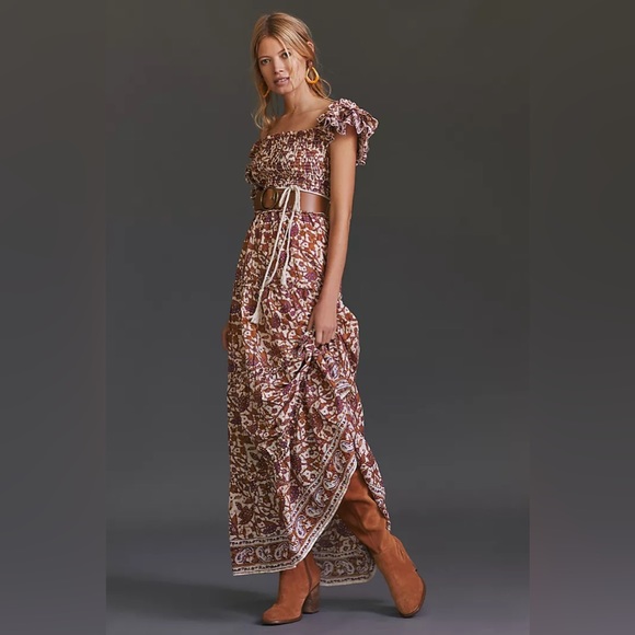 Love the Label x Anthropologie Mirabelle Floral Boho Dress - Picture 14 of 14
